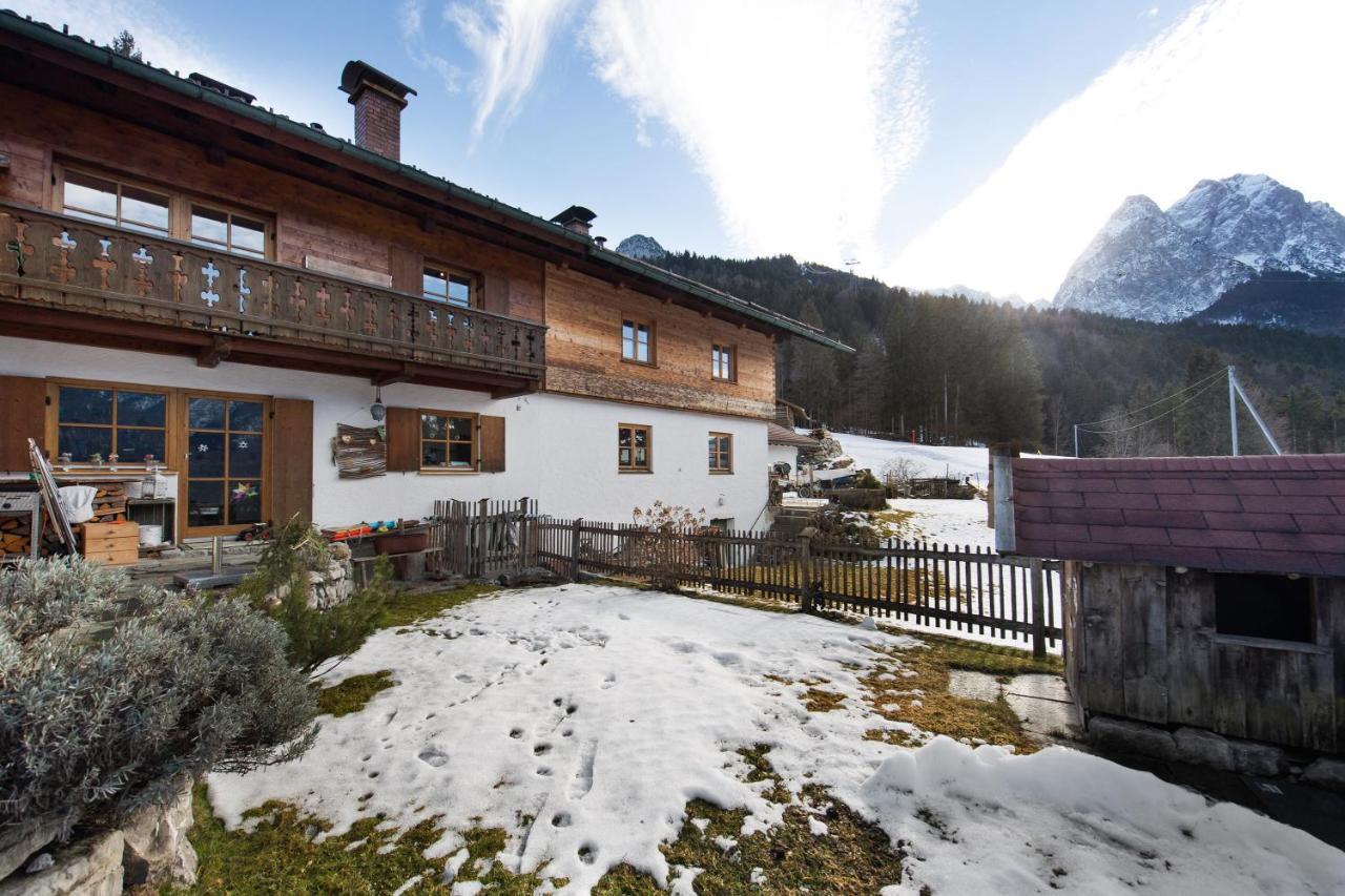 Ferienwohnung Riesserbaur Гармиш-Партенкирхен Экстерьер фото